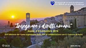 25-28 novembre: Corso “Insegnare i Diritti Umani”